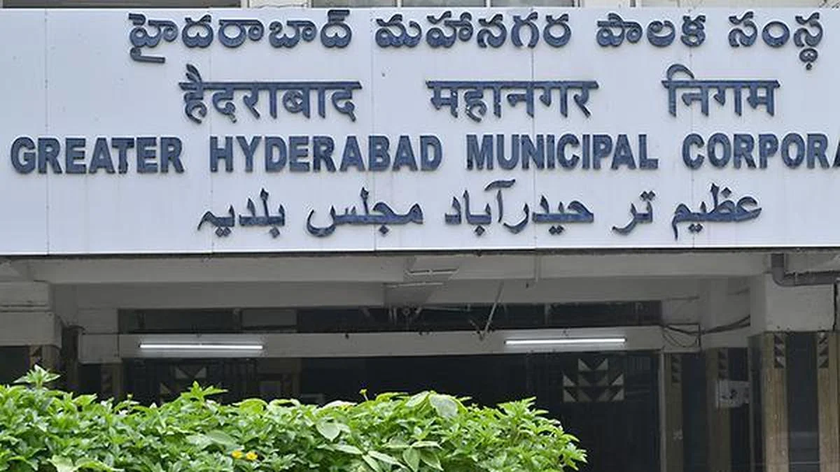 Reorganised Greater Hyderabad Municipal Corporation split into three civic bodies - 1