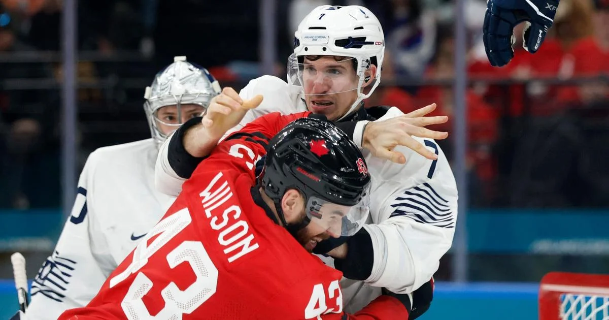 Winter Olympics 2026: Pierre Crinon suspended by French hockey federation for fight with Canada's Tom Wilson - 2