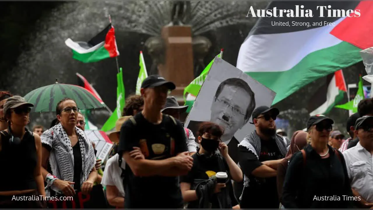 Perth demonstrators protest Israeli president’s visit - 1