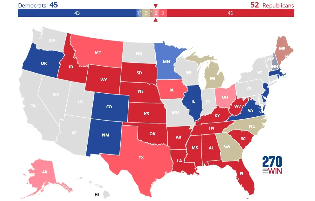 The Republicans Announce Their 2026 Senate Targets - 3