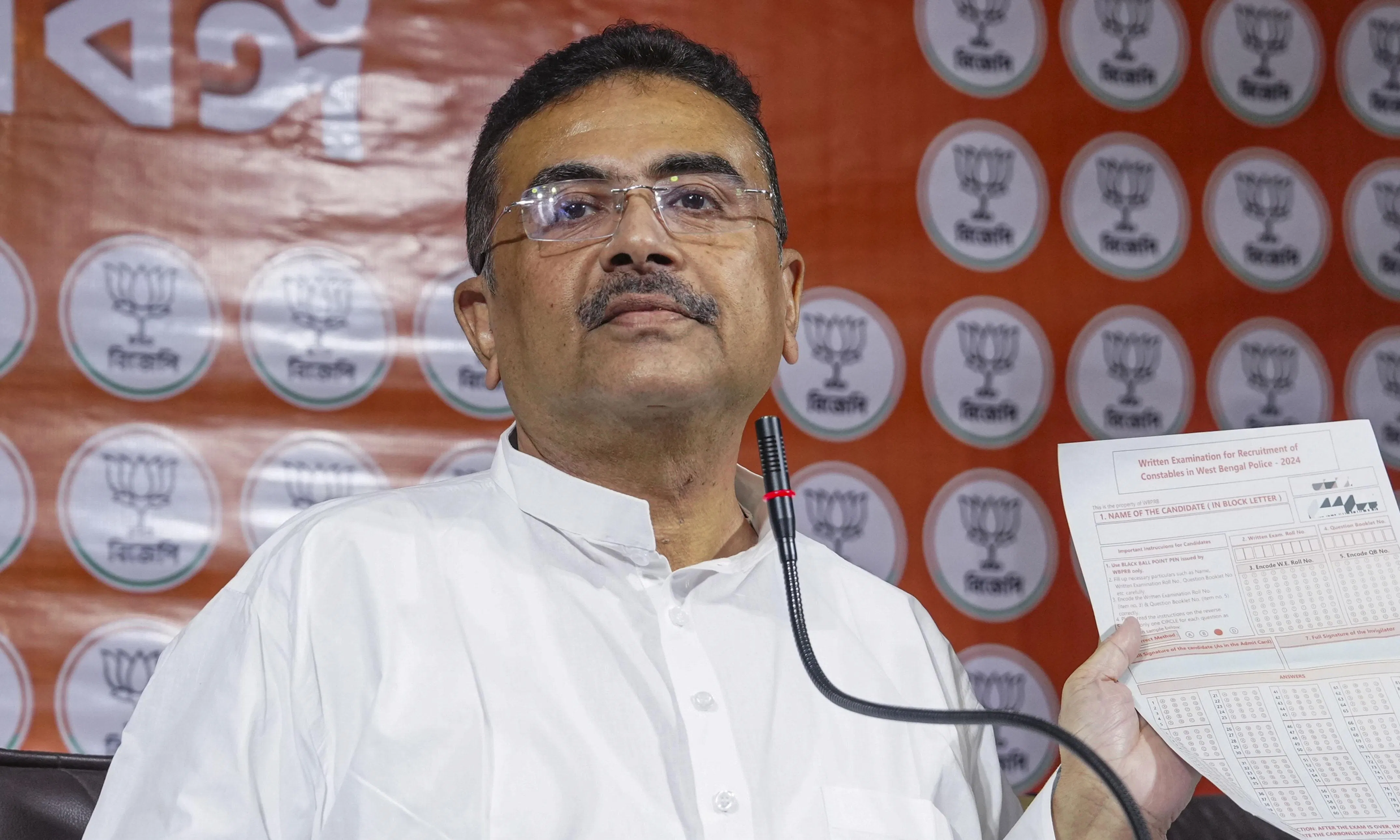 Suvendu Adhikari files nomination from Nandigram, says BJP will register decisive victory in Bengal - 4