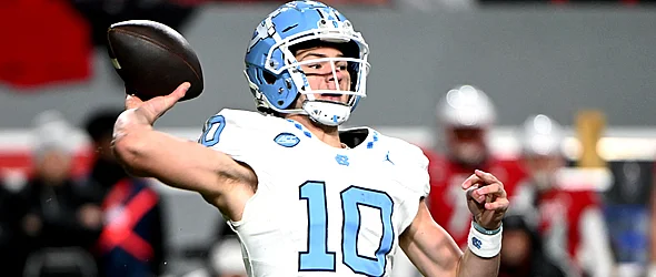 How fast is Drake Maye? 40 time, fastest speed, and more to know about Patriots QB's quickness - 1