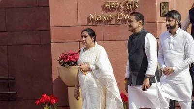 Sunetra Pawar to take over as NCP chief soon, says Praful Patel; refuses to talk on merger buzz - 2
