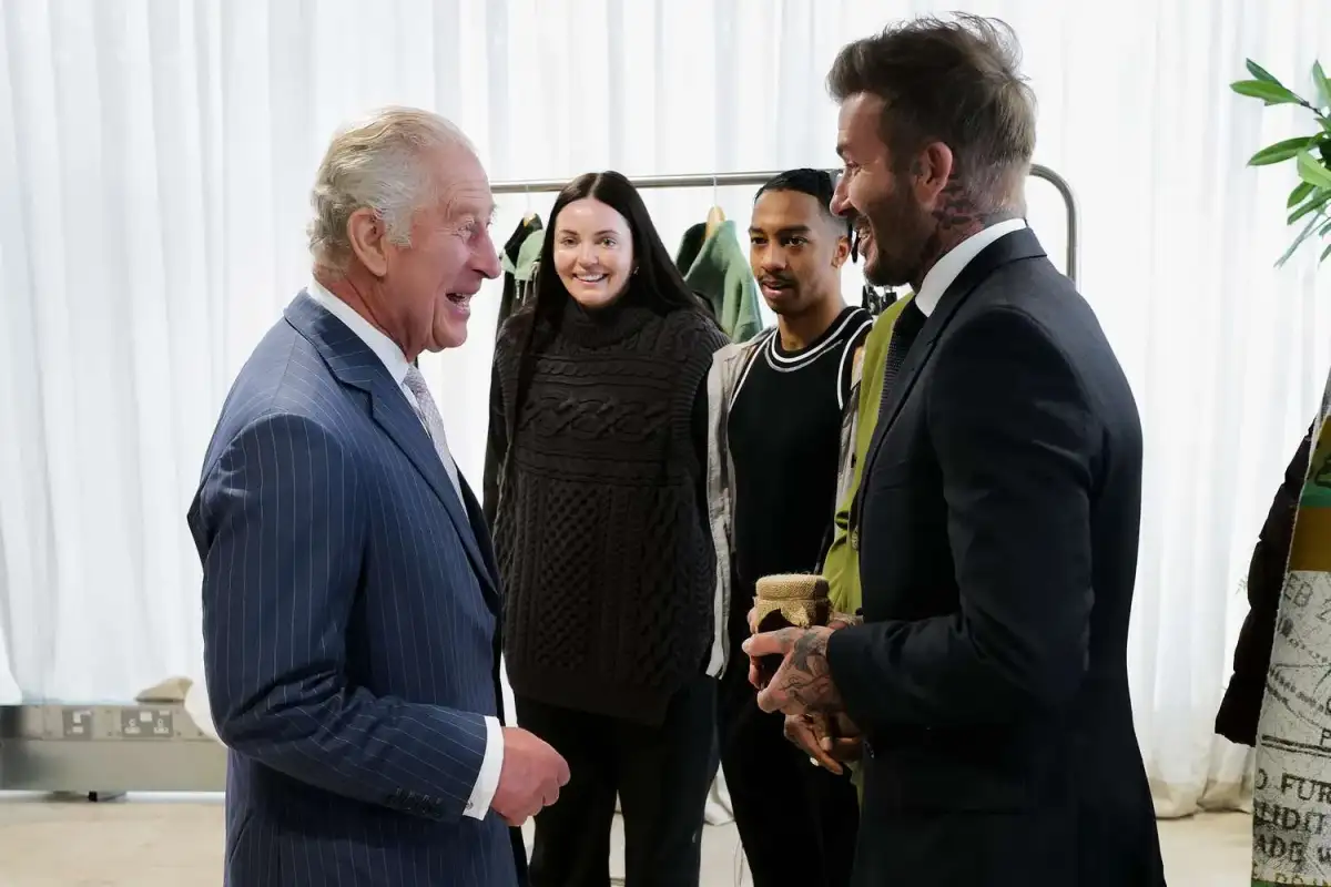 Beaming King Charles and Sir David Beckham are closer than ever as they reunite for first time since knighthood – see new photos - 3