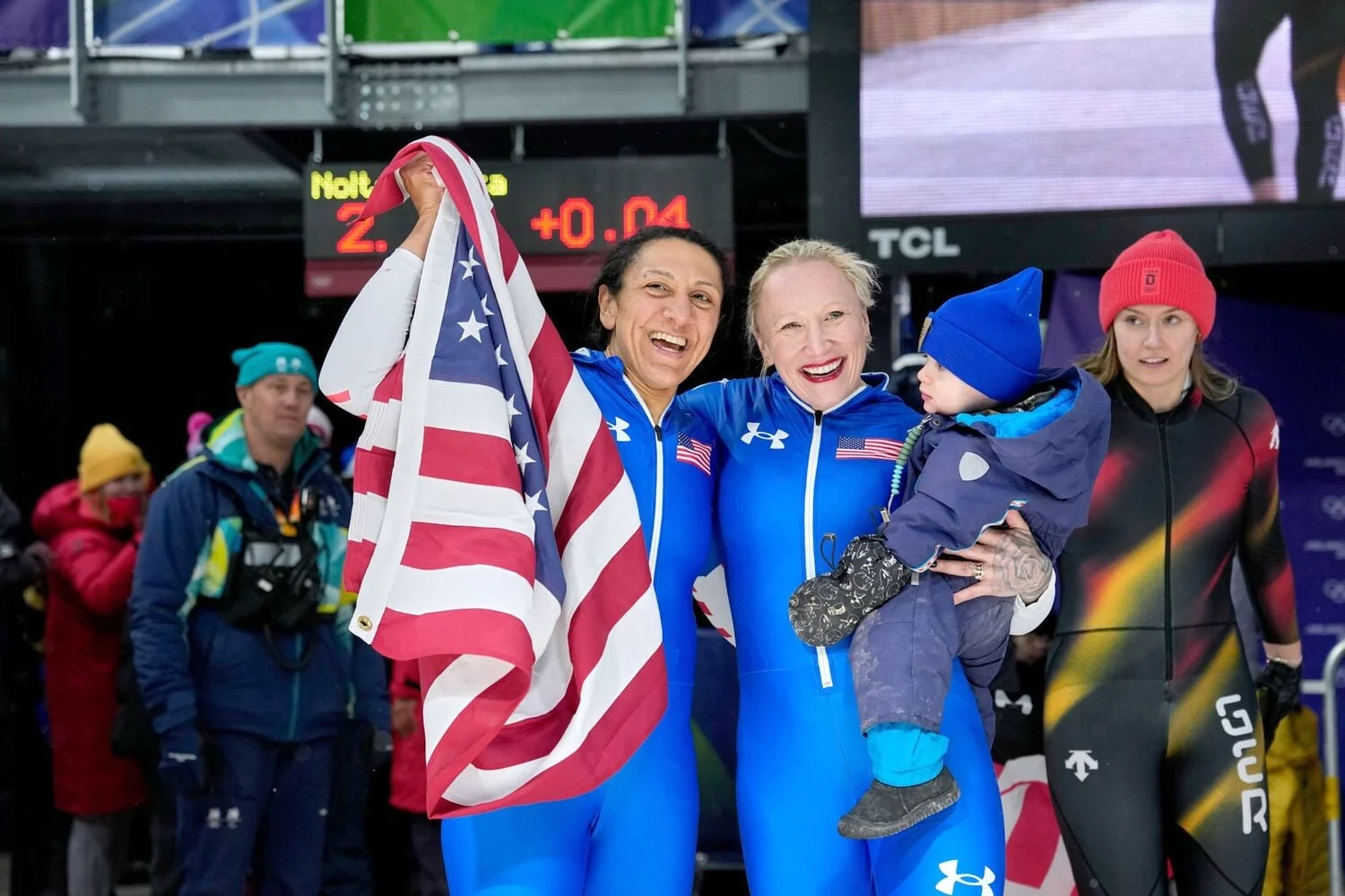 Bobsled star Elana Meyers Taylor wins her first Olympic gold medal - 3