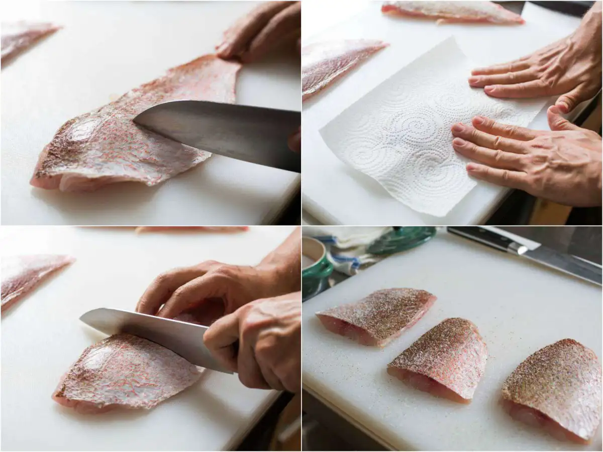 What’s the secret to crisp-skinned fish? | Kitchen aide - 1