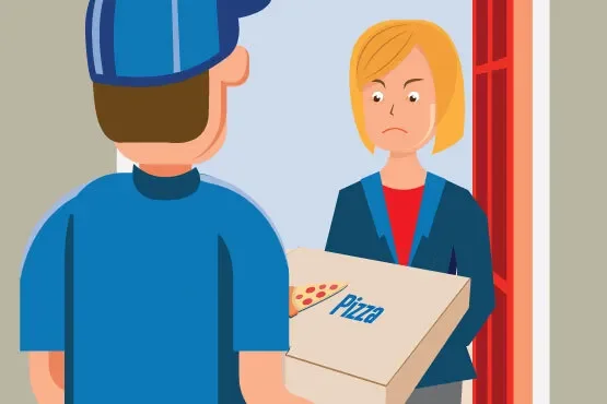 Angry customers lashed out over undelivered food. There was one major problem - 4